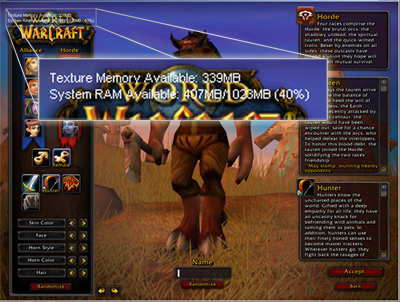 This shows the Memory Indicator in the top left corner of WoW screen